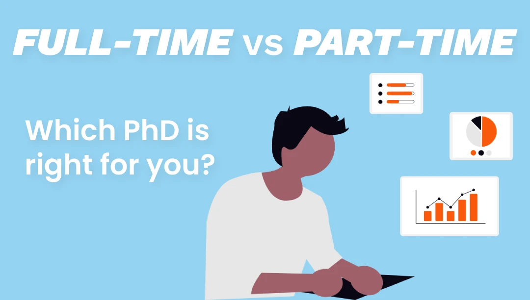 how to do a phd while working a practical guide woman sitting with clock