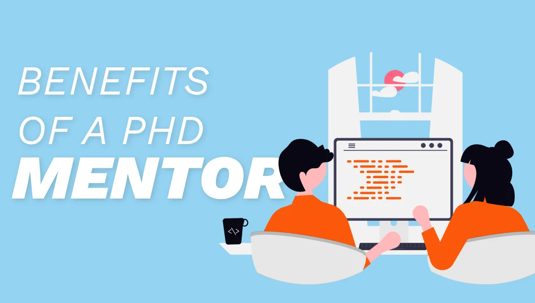 why you need a phd mentor and how to find one cover image coworkers in front of computer at desk